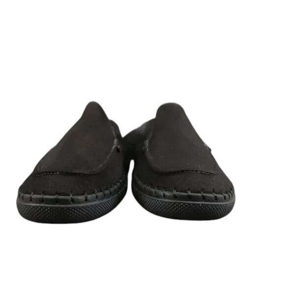 Robert Wayne Shoes Mens 9.5 Loafer Slip On Moc Comfort Casual Walking Work Black main image 12